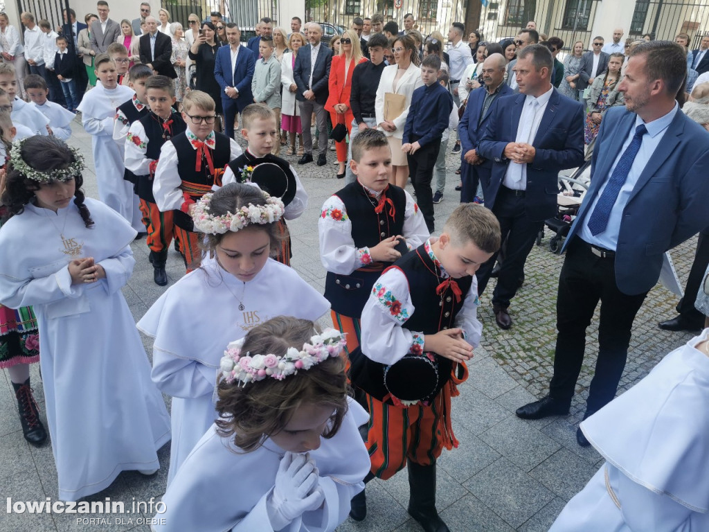 I Komunia Święta w katedrze w Łowiczu, 14 maja 2023