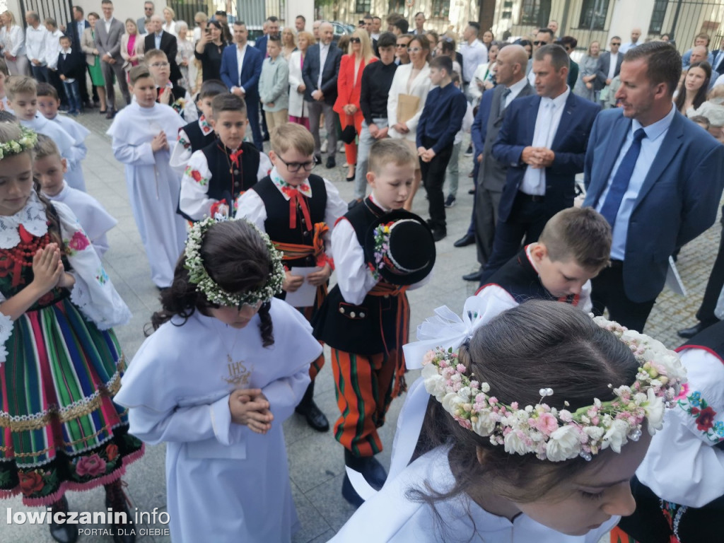 I Komunia Święta w katedrze w Łowiczu, 14 maja 2023