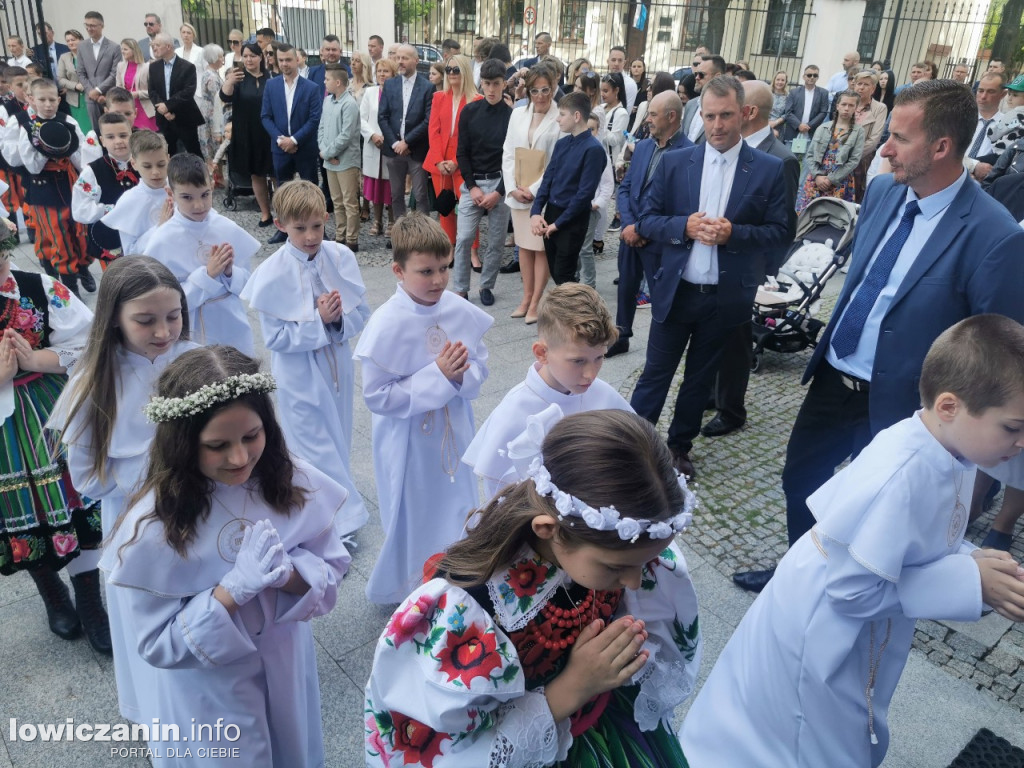 I Komunia Święta w katedrze w Łowiczu, 14 maja 2023