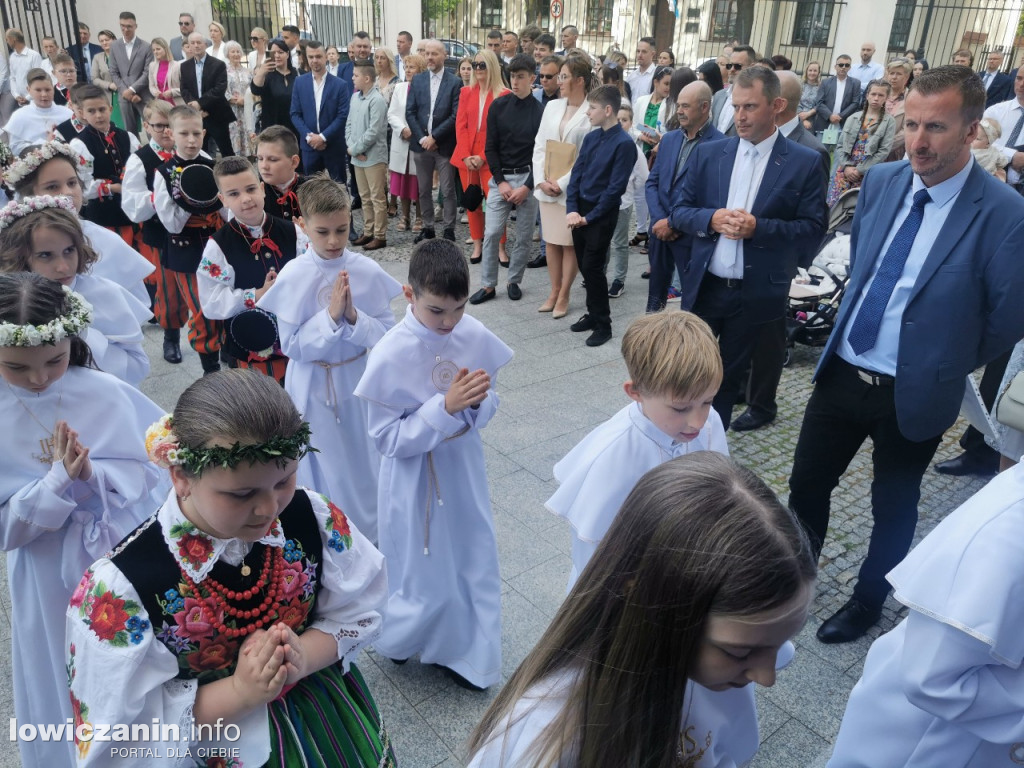 I Komunia Święta w katedrze w Łowiczu, 14 maja 2023