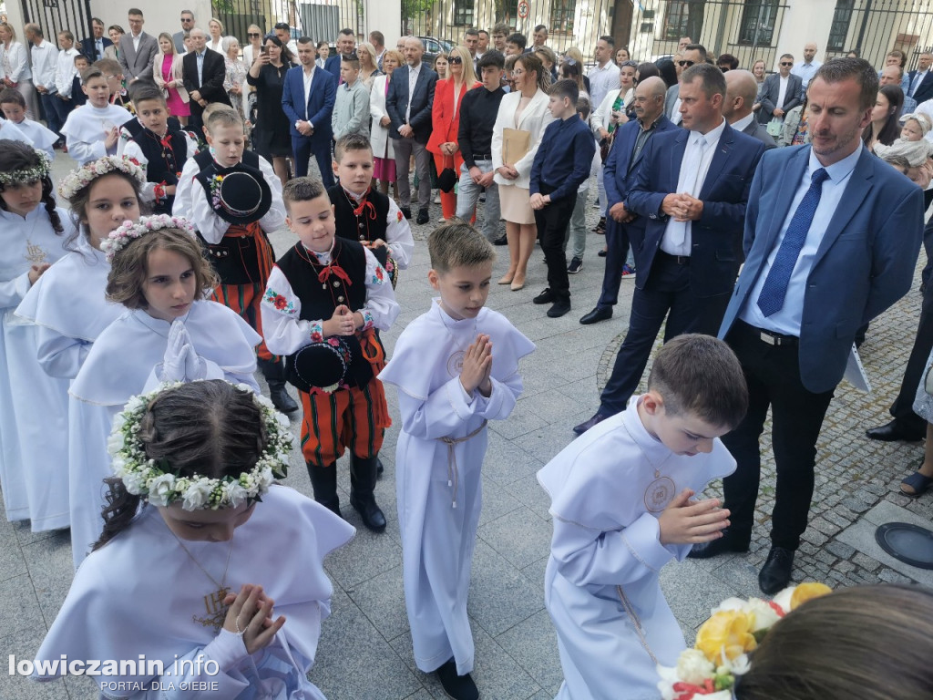 I Komunia Święta w katedrze w Łowiczu, 14 maja 2023
