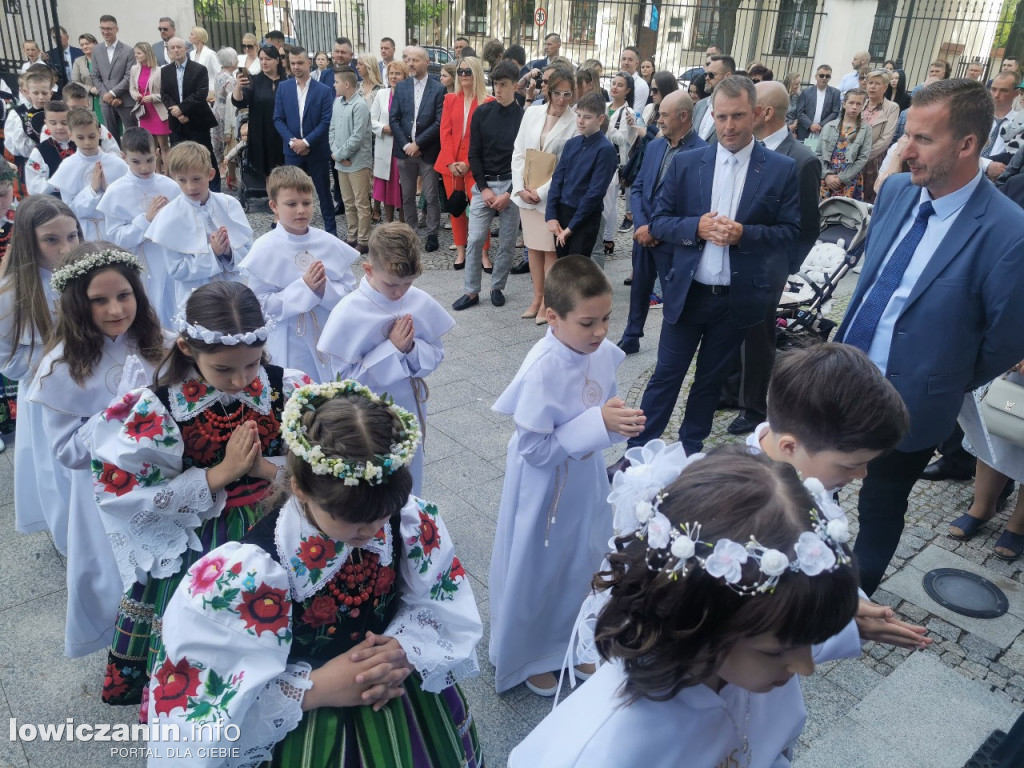 I Komunia Święta w katedrze w Łowiczu, 14 maja 2023
