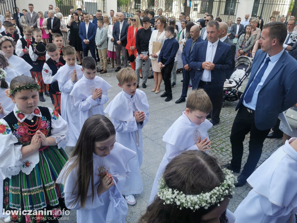 I Komunia Święta w katedrze w Łowiczu, 14 maja 2023
