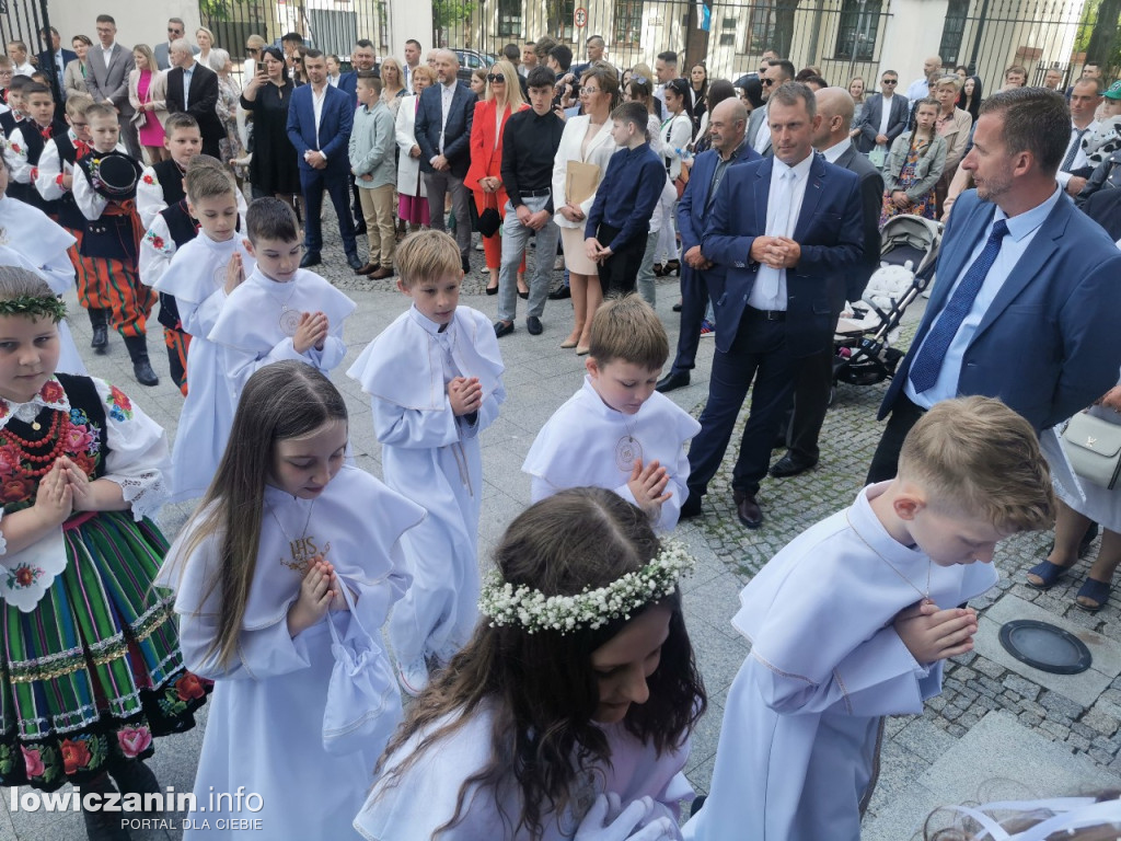 I Komunia Święta w katedrze w Łowiczu, 14 maja 2023