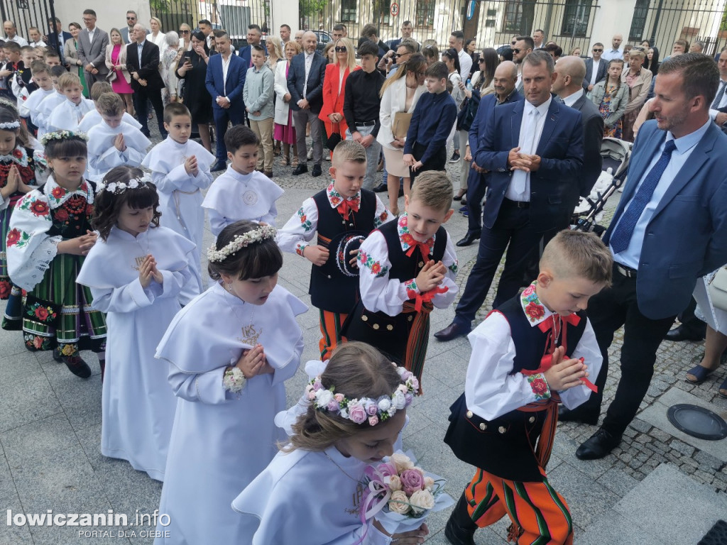 I Komunia Święta w katedrze w Łowiczu, 14 maja 2023
