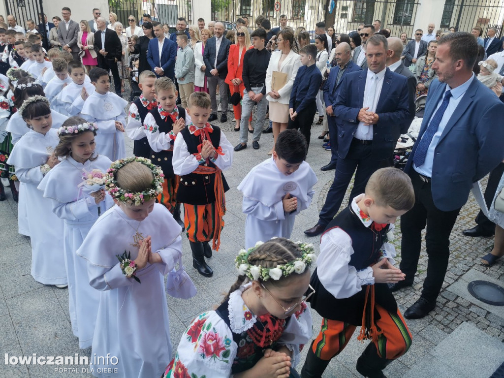 I Komunia Święta w katedrze w Łowiczu, 14 maja 2023