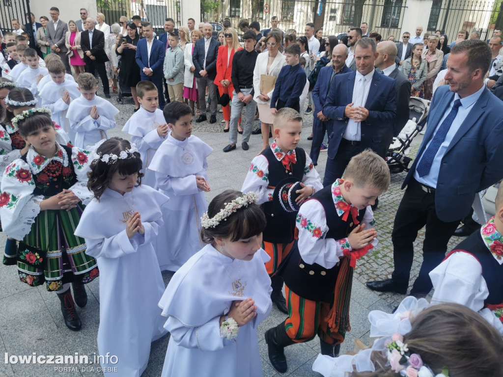 I Komunia Święta w katedrze w Łowiczu, 14 maja 2023