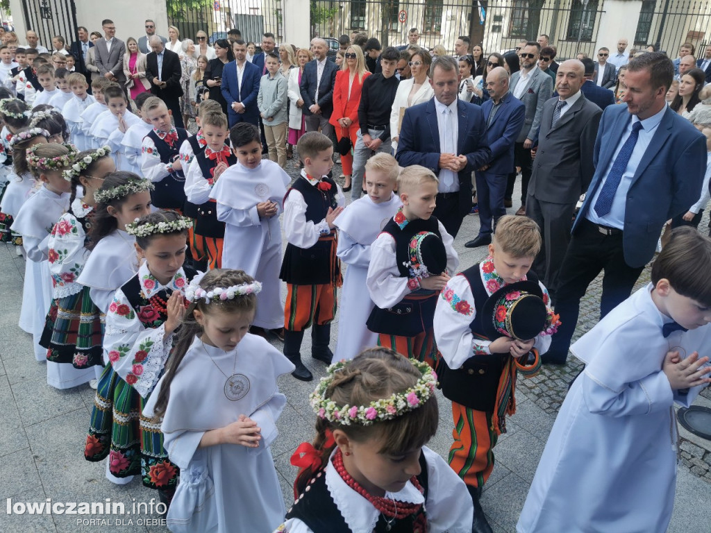 I Komunia Święta w katedrze w Łowiczu, 14 maja 2023