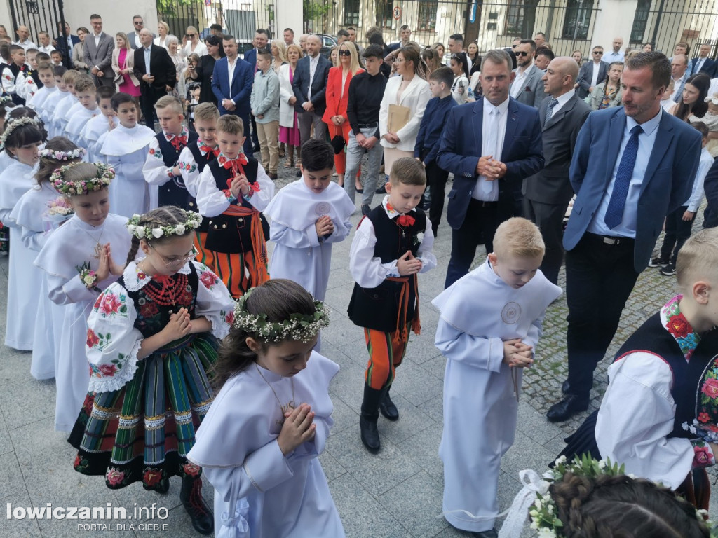 I Komunia Święta w katedrze w Łowiczu, 14 maja 2023