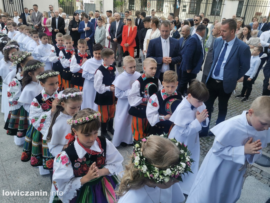I Komunia Święta w katedrze w Łowiczu, 14 maja 2023