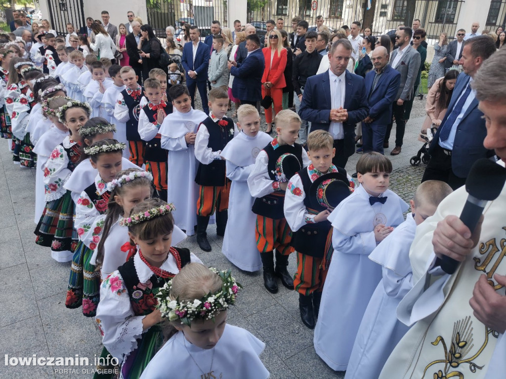 I Komunia Święta w katedrze w Łowiczu, 14 maja 2023