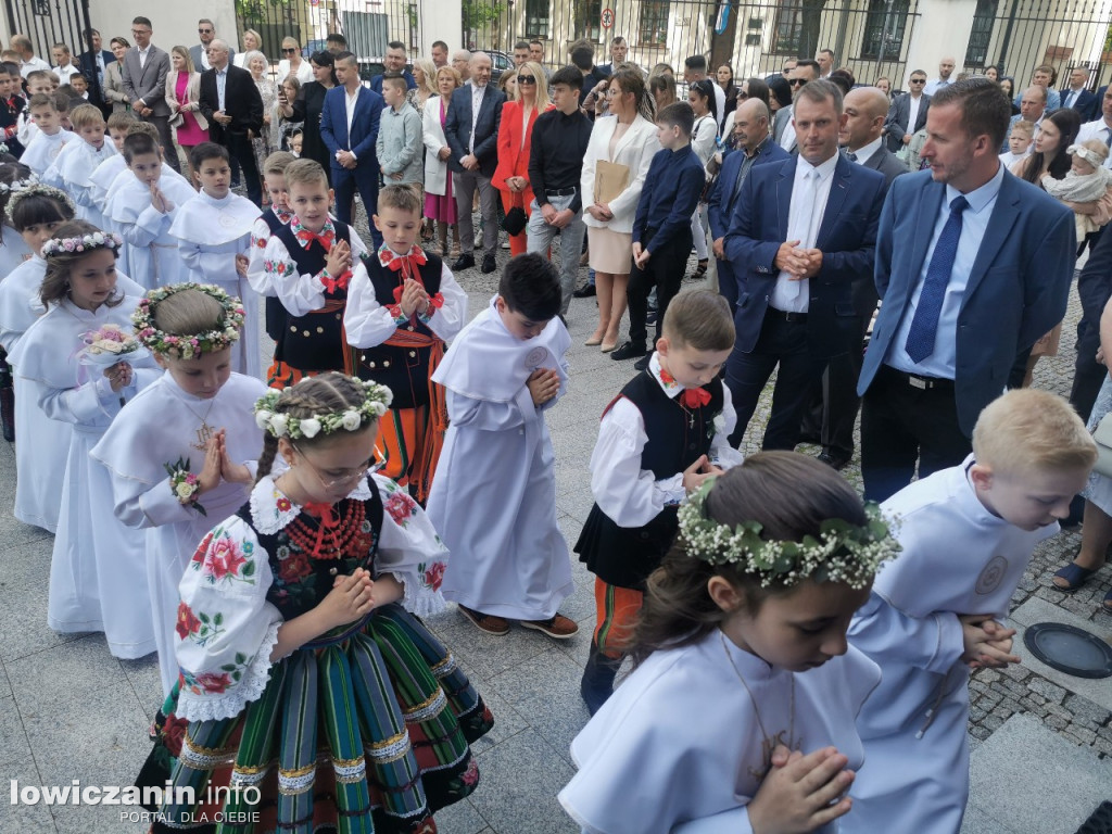 I Komunia Święta w katedrze w Łowiczu, 14 maja 2023