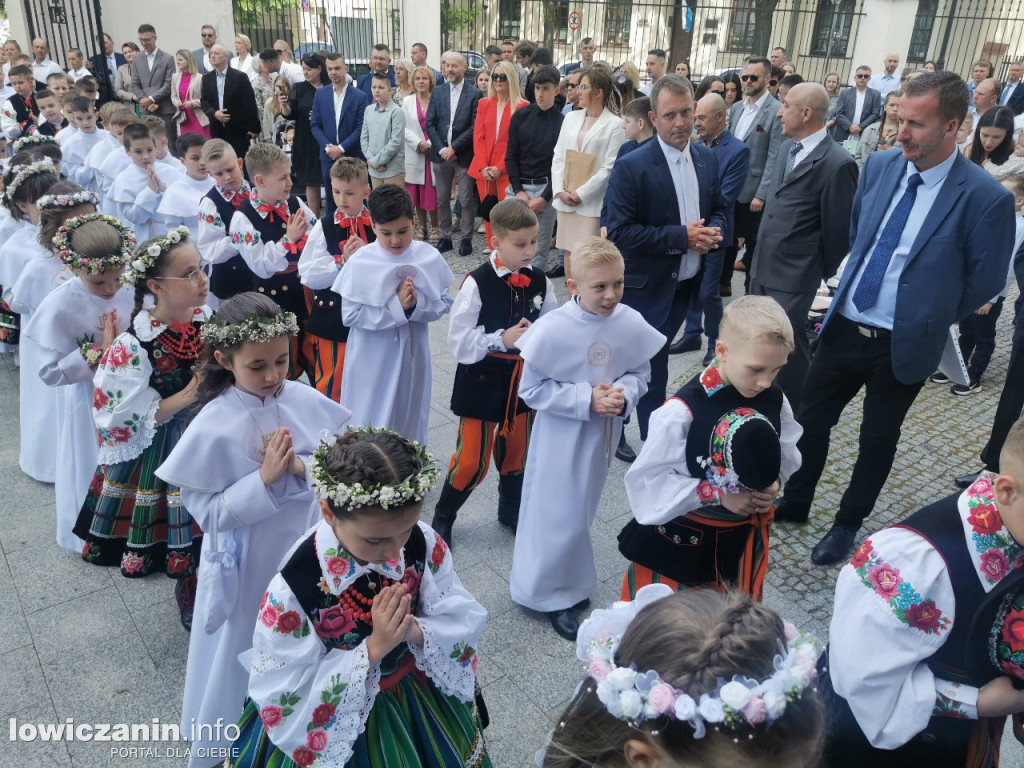 I Komunia Święta w katedrze w Łowiczu, 14 maja 2023