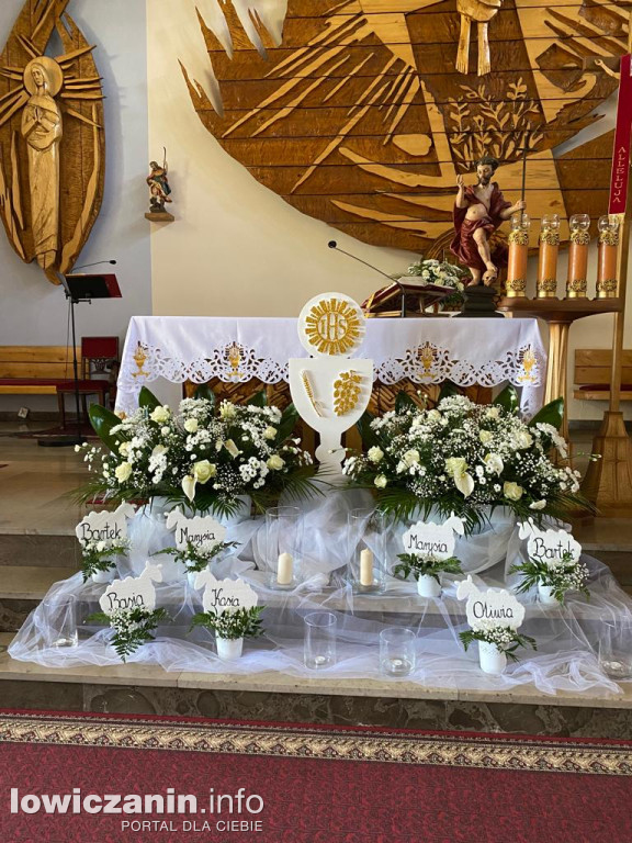I Komunia święta w parafii w Boczkach