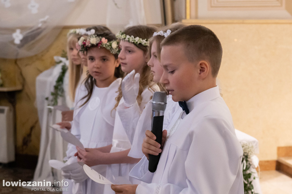 Pierwsza Komunia Święta Głowno w św. Jakubie