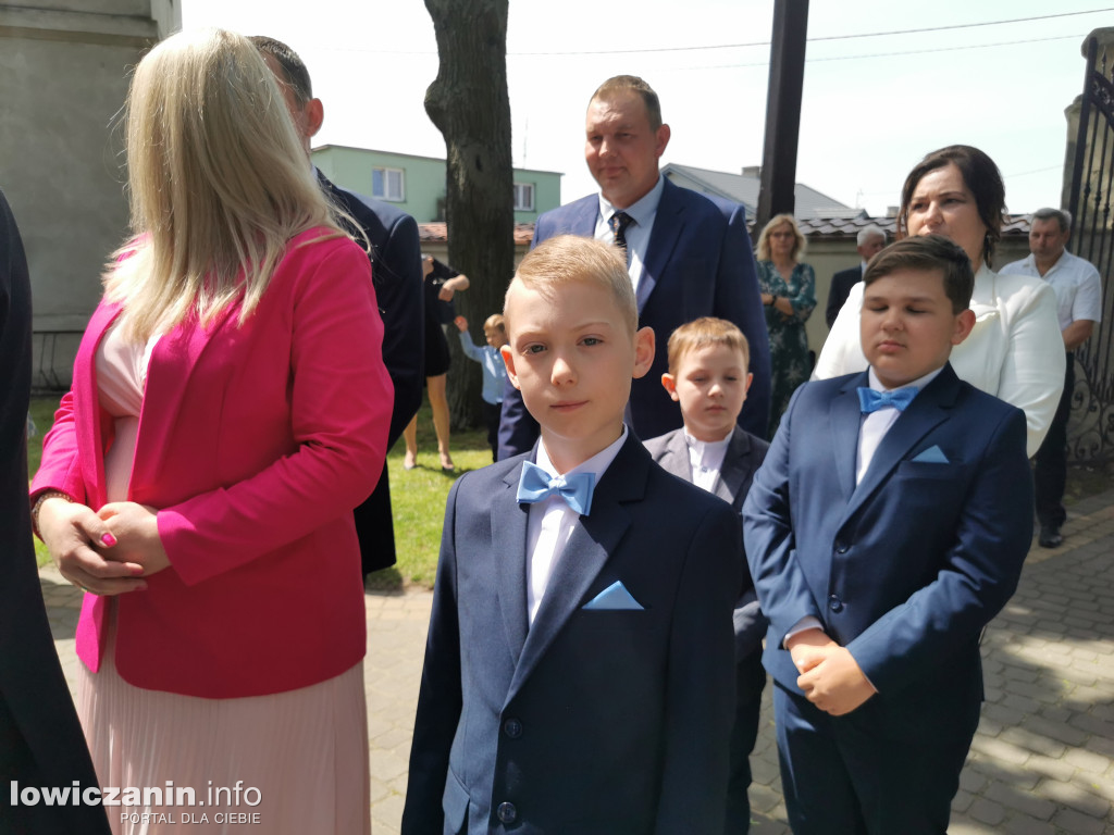 Pierwsza Komunia w parafii w Chruślinie