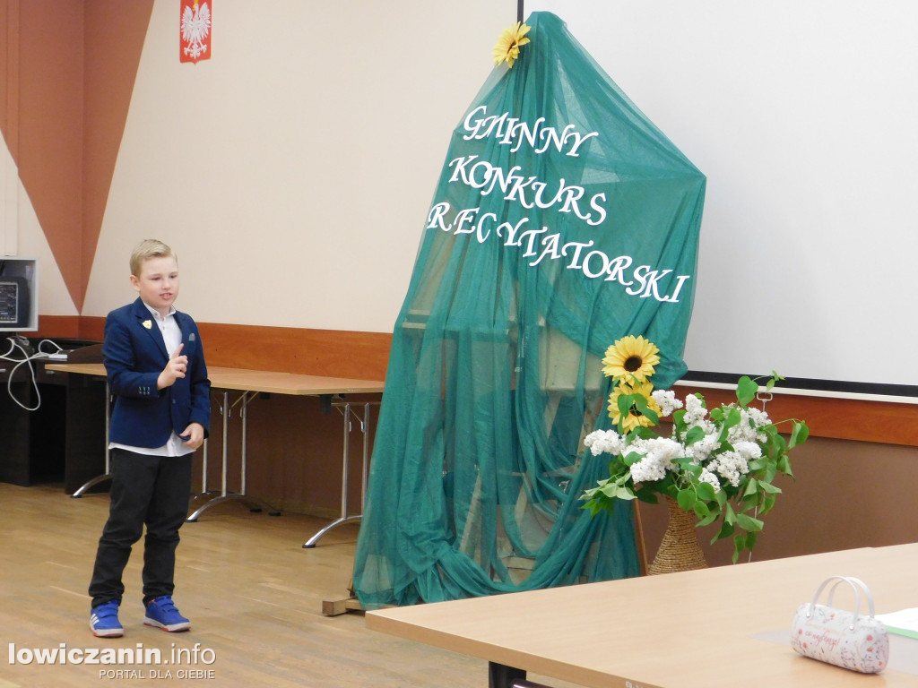 Konkurs recytatorski w Kocierzewie