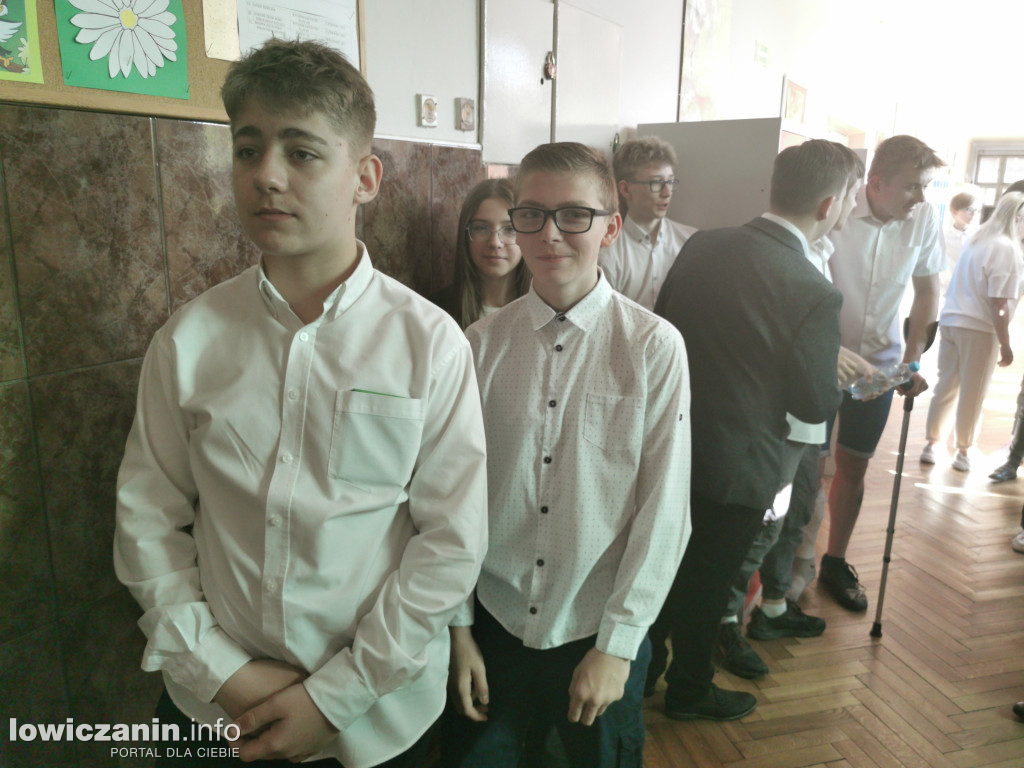 Egzamin ósmoklasisty w SP 4 w Łowiczu