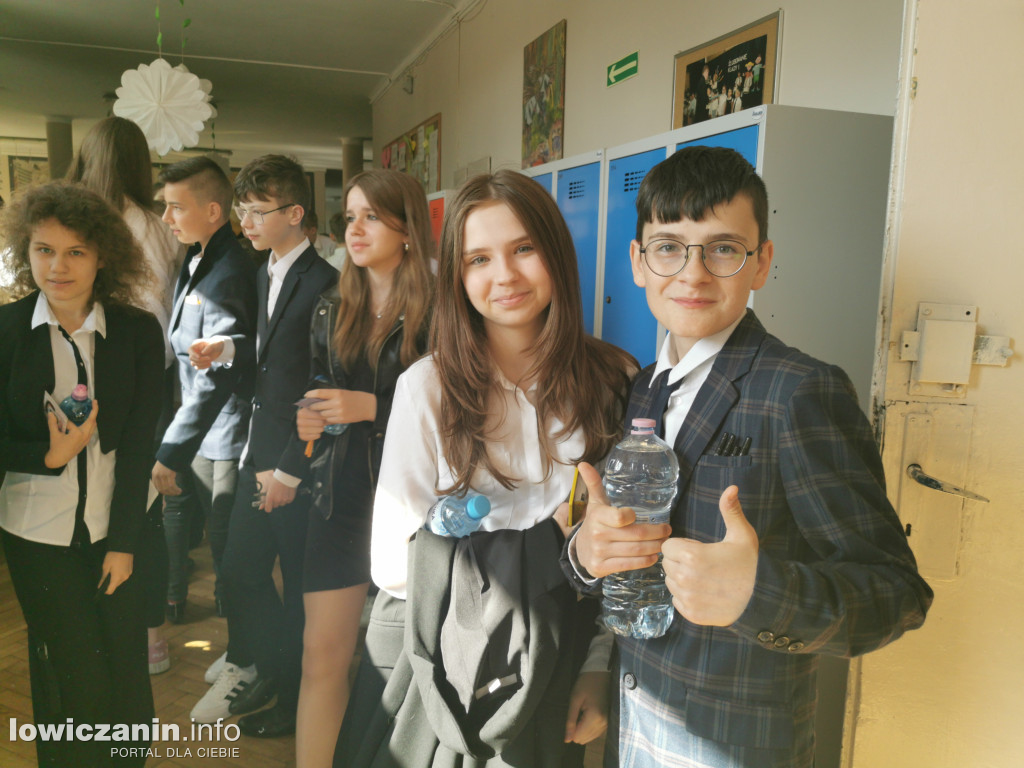 Egzamin ósmoklasisty w SP 4 w Łowiczu