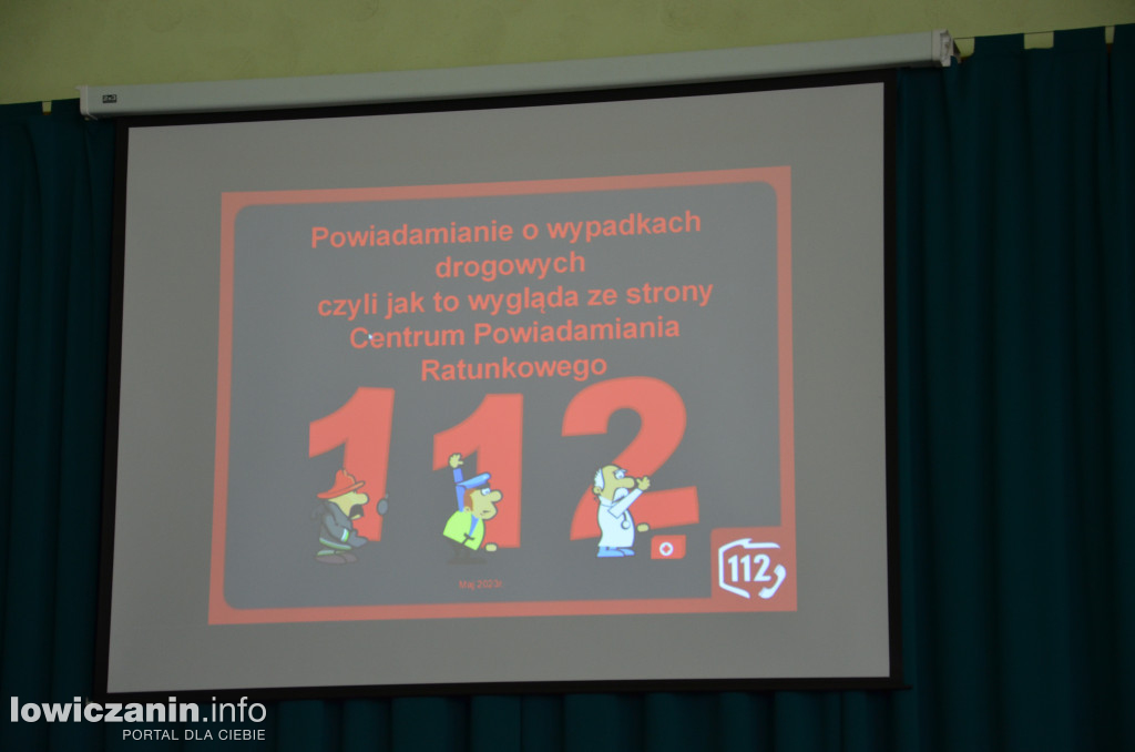 Młody bezpiczny kierowca - konferencja w Łowiczu