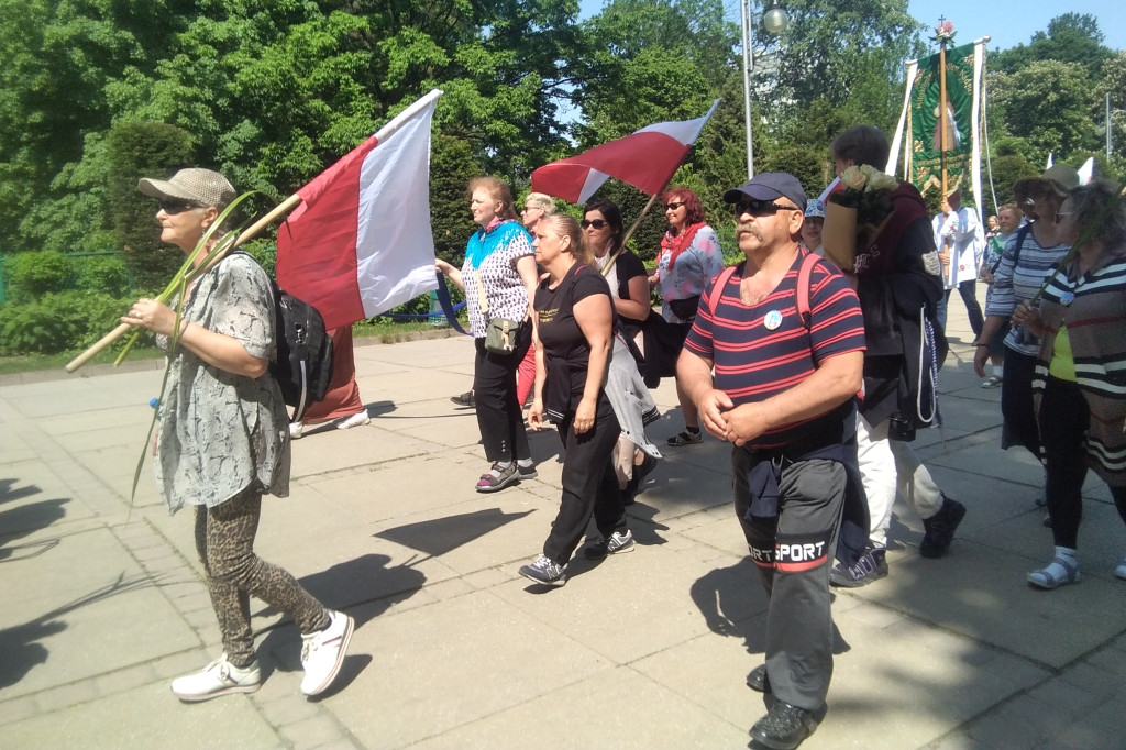 Piesza pielgrzymka z Łowicza dotarła na Jasną Górę