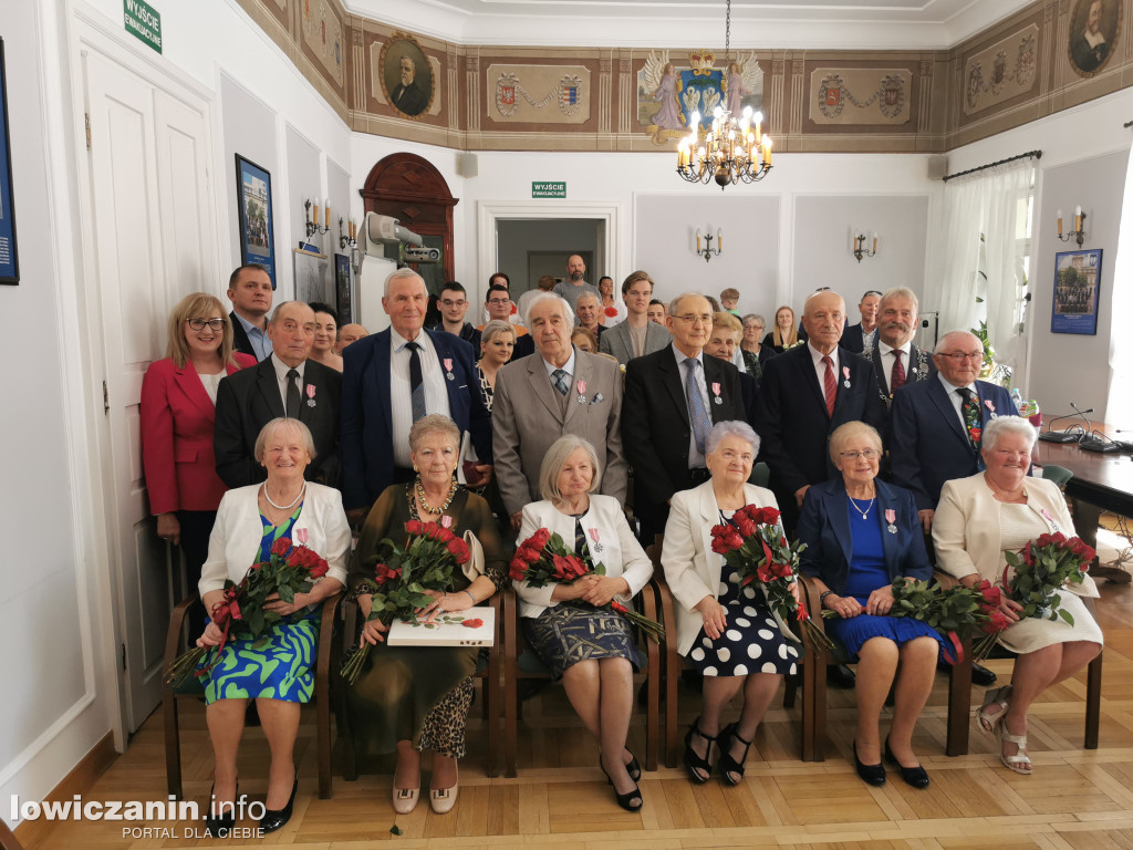 Złote Gody 6 par małżeńskich z Łowicza 