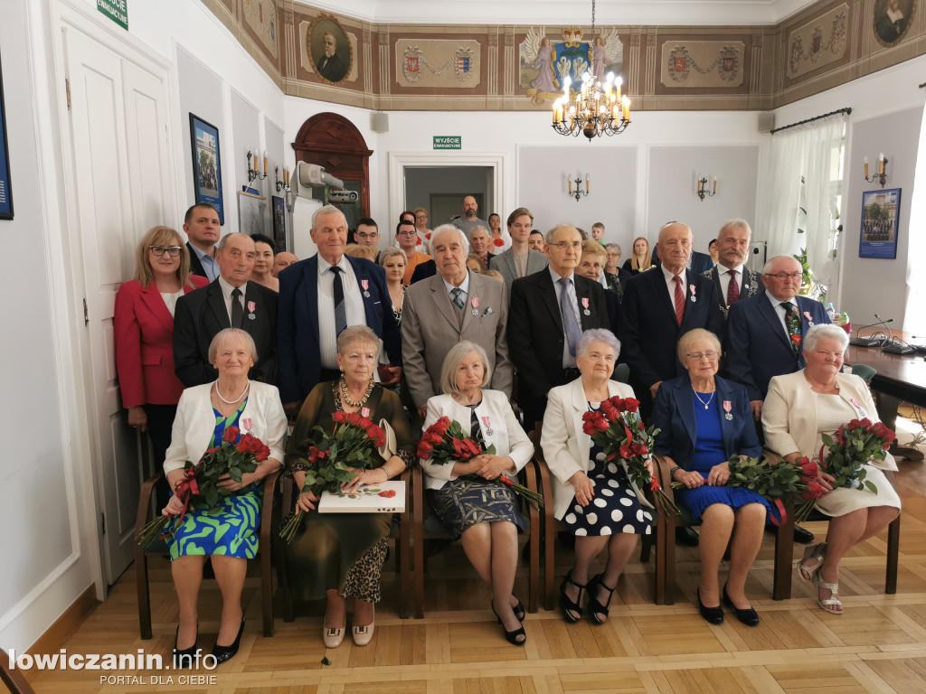 Złote Gody 6 par małżeńskich z Łowicza 