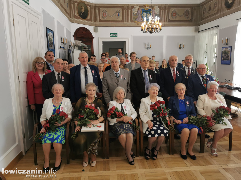 Złote Gody 6 par małżeńskich z Łowicza 