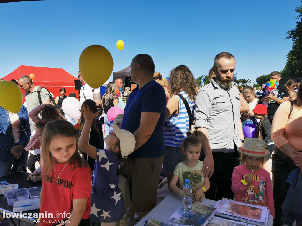 Plaża nad Bzurą jak park rozrywki