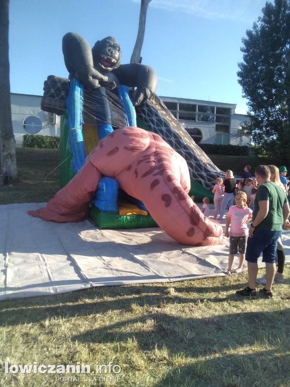 Plaża nad Bzurą jak park rozrywki