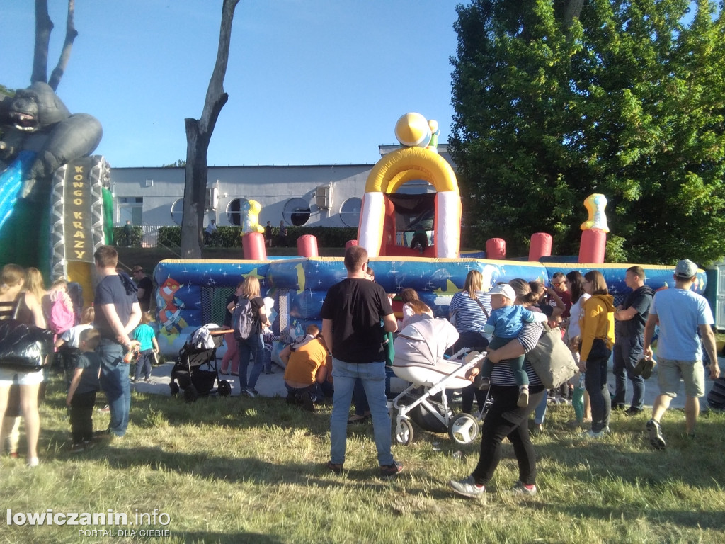 Plaża nad Bzurą jak park rozrywki