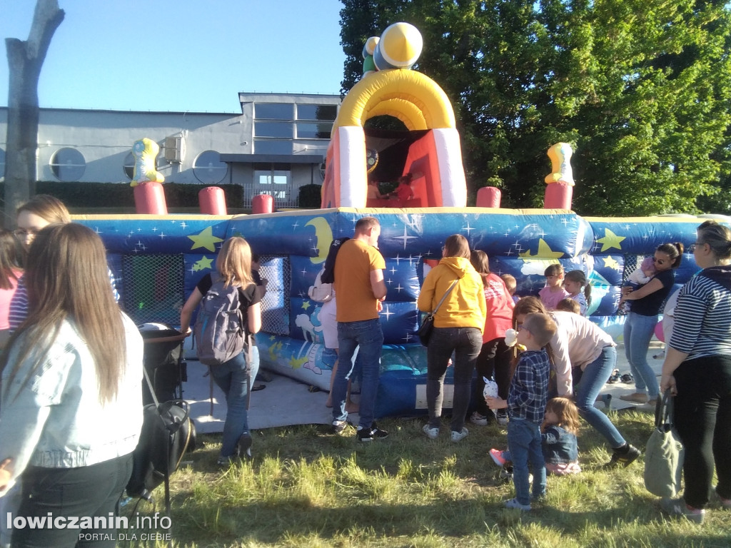 Plaża nad Bzurą jak park rozrywki
