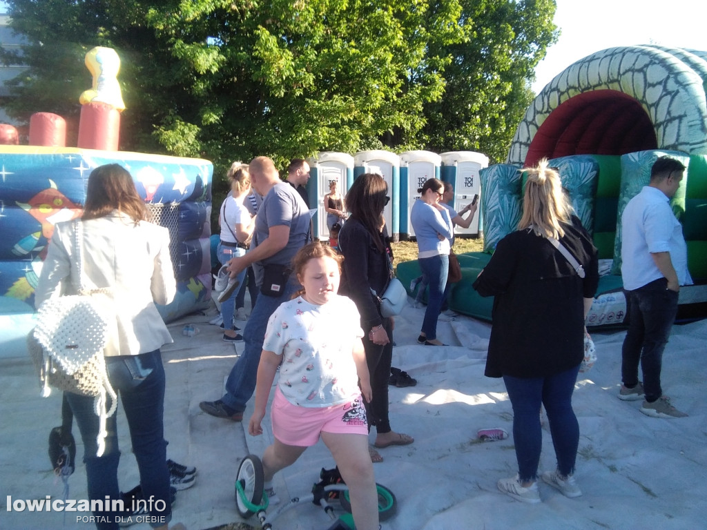 Plaża nad Bzurą jak park rozrywki