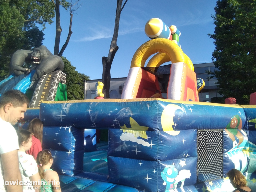 Plaża nad Bzurą jak park rozrywki