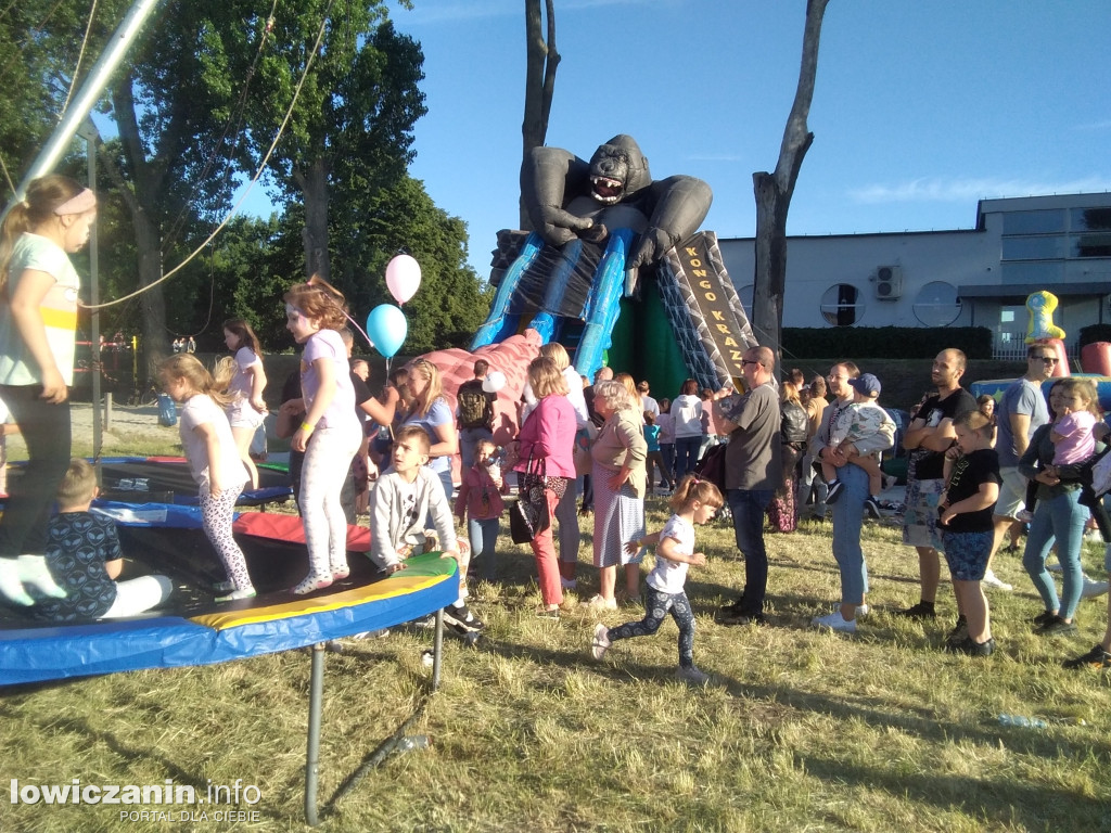 Plaża nad Bzurą jak park rozrywki