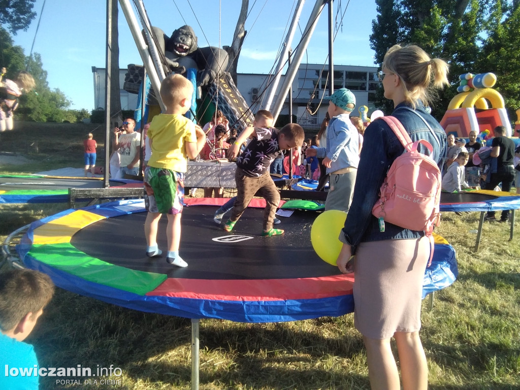 Plaża nad Bzurą jak park rozrywki