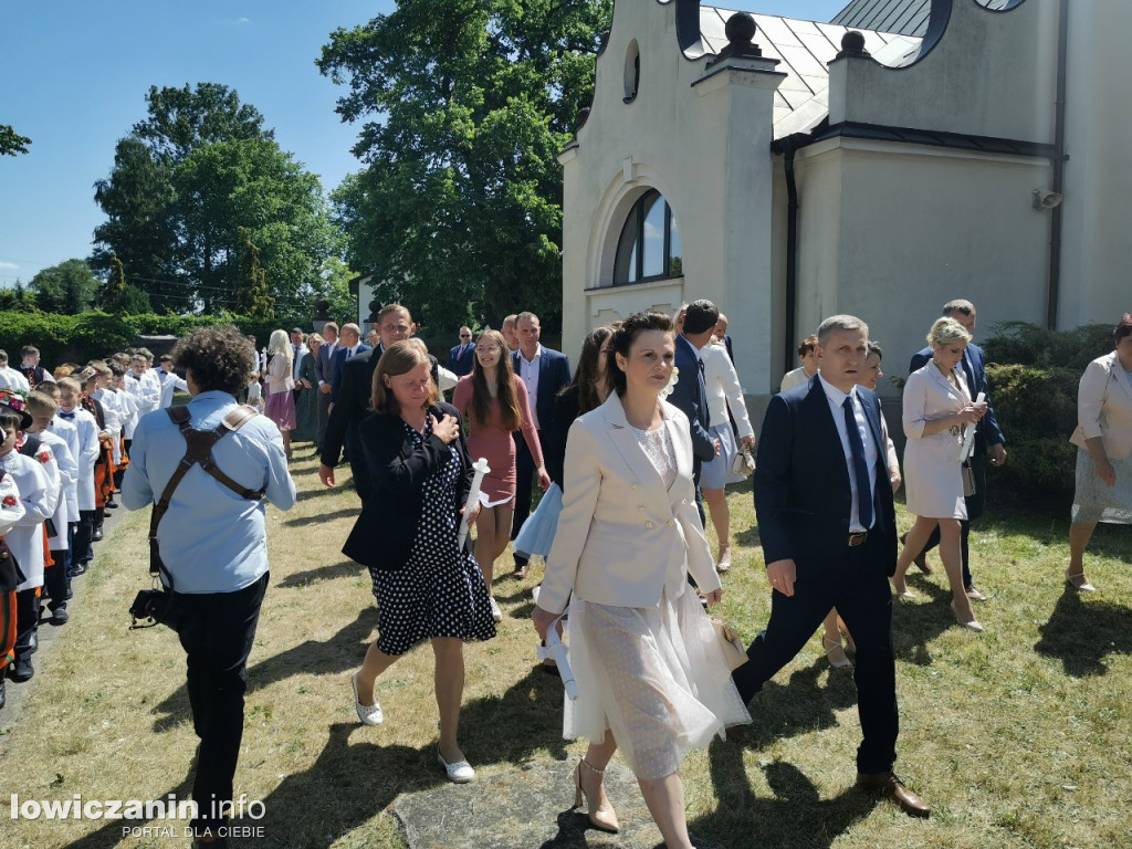 I Komunia święta w parafii w Bednarach.