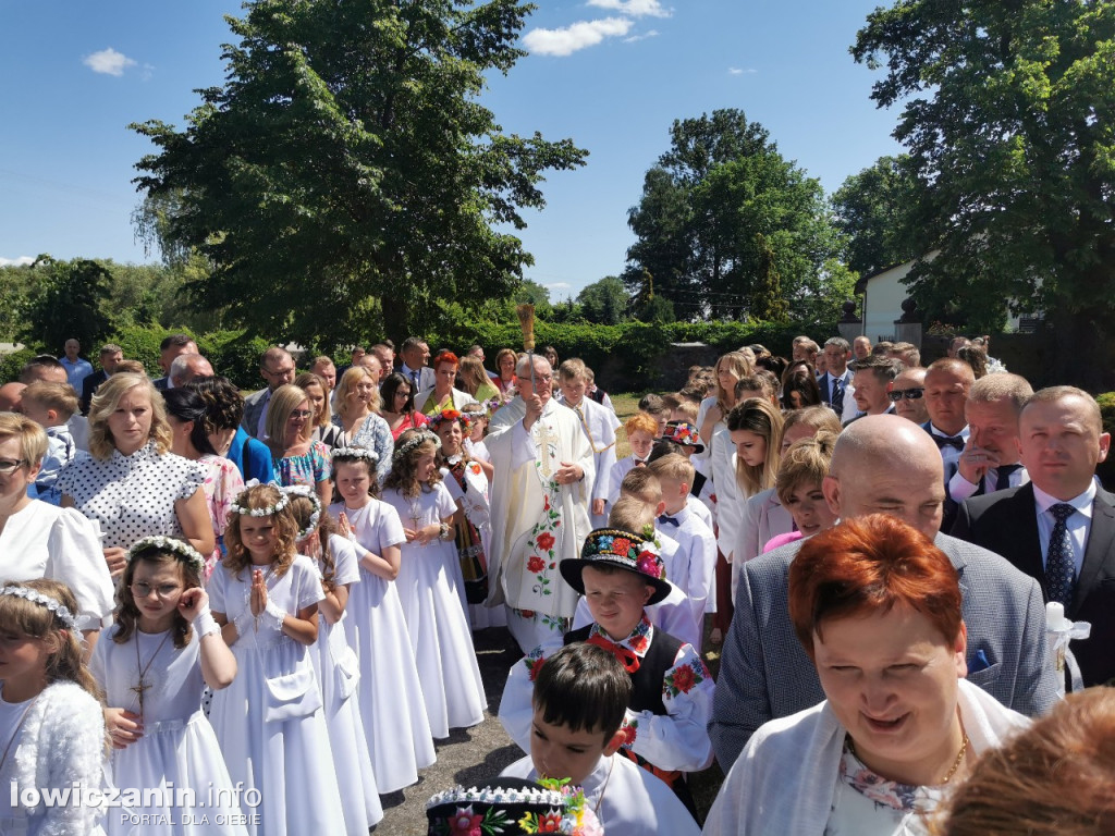 I Komunia święta w parafii w Bednarach.