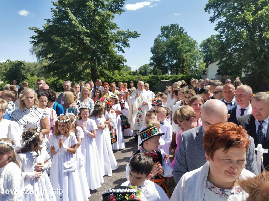 I Komunia święta w parafii w Bednarach.