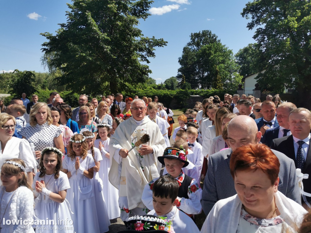 I Komunia święta w parafii w Bednarach.