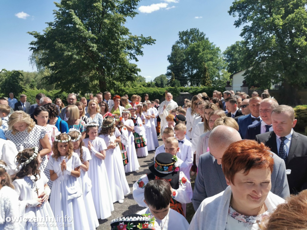 I Komunia święta w parafii w Bednarach.