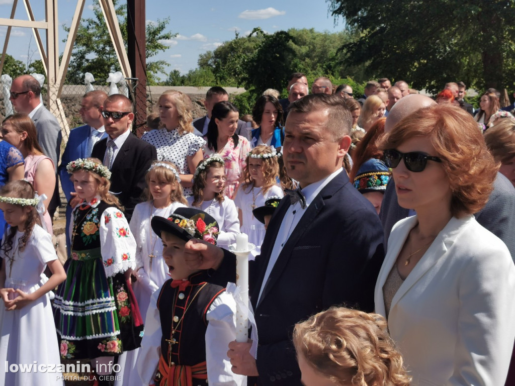 I Komunia święta w parafii w Bednarach.