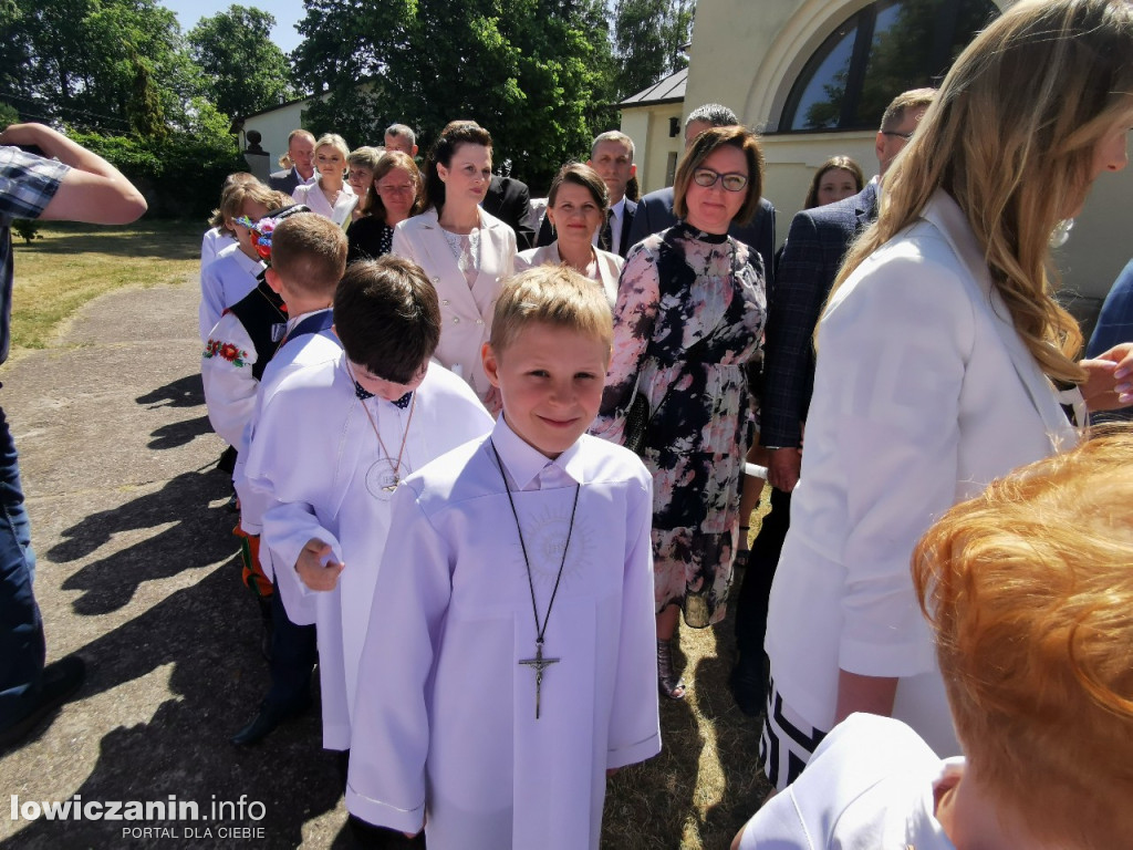 I Komunia święta w parafii w Bednarach.