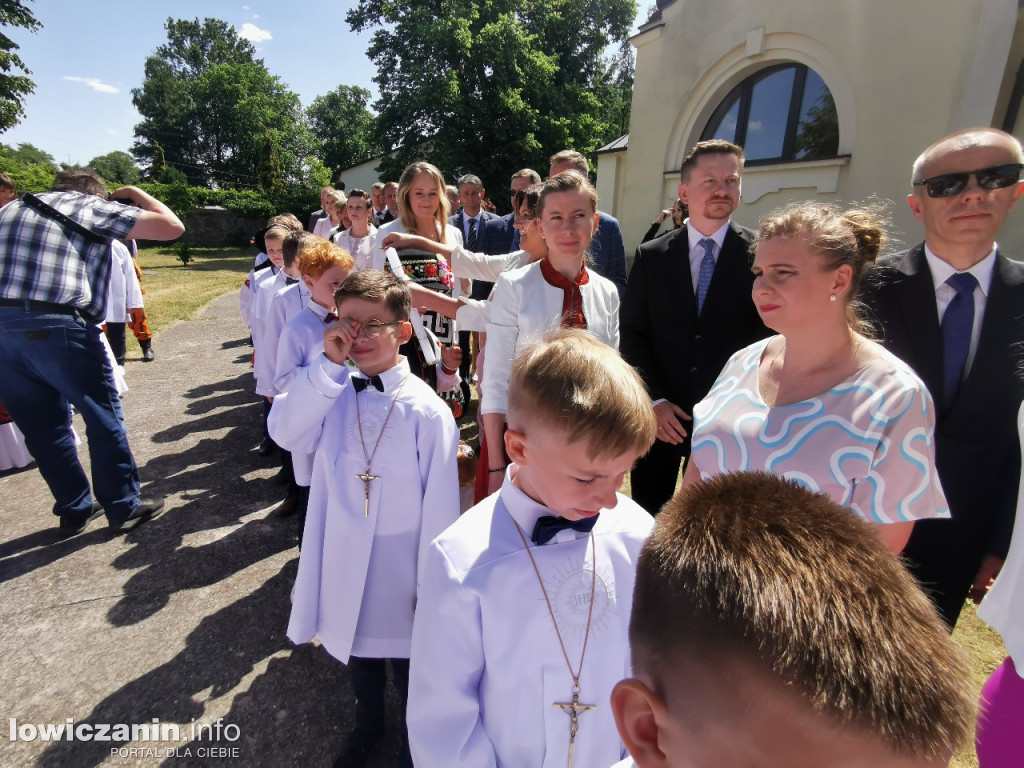 I Komunia święta w parafii w Bednarach.