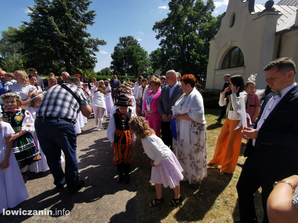 I Komunia święta w parafii w Bednarach.
