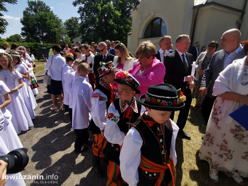 I Komunia święta w parafii w Bednarach.