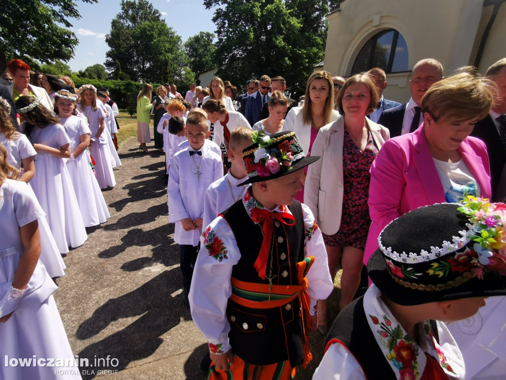 I Komunia święta w parafii w Bednarach.