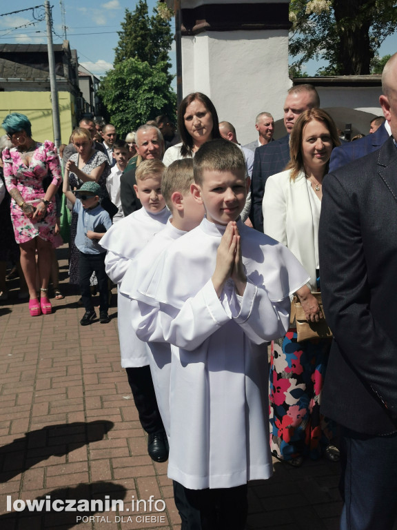 Pierwsza komunia św. w Kiernozi