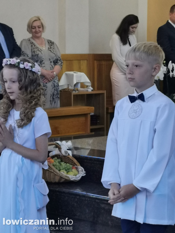 Pierwsza Komunia Św. w parafii w Bobrownikach