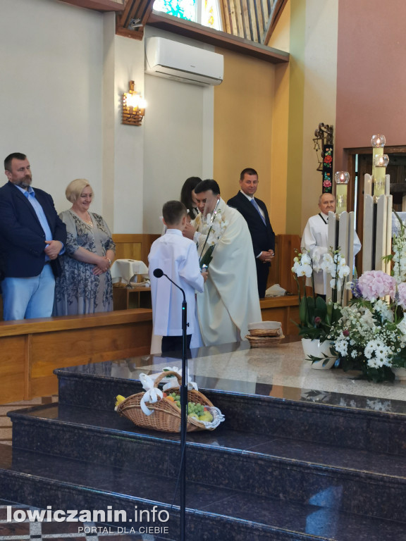 Pierwsza Komunia Św. w parafii w Bobrownikach